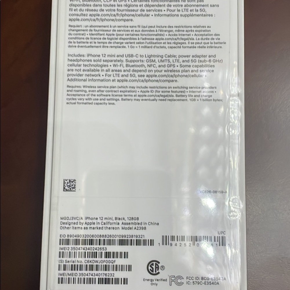 Iphone 12 mini-128GB